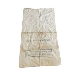 Vintage‎ Standard Railroad Bean Bag by Bemis Bag Feed Sack